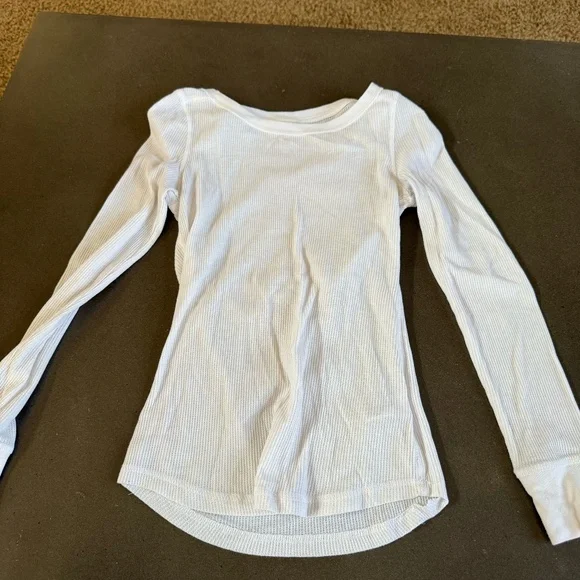 Mossimo basic white ribbed basic - Picture 3 of 3